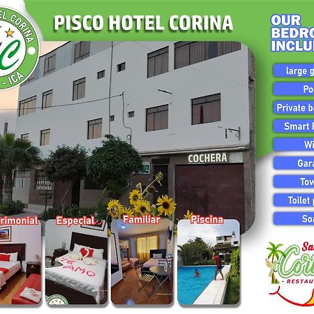 Pisco Hotel Corina Екстериор снимка